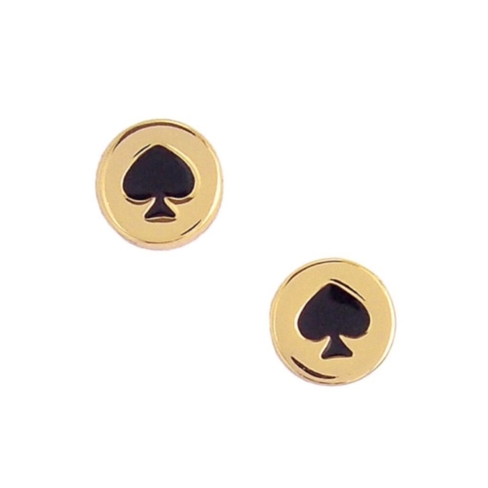 Kate Spade • Black Spot The Spade Studs